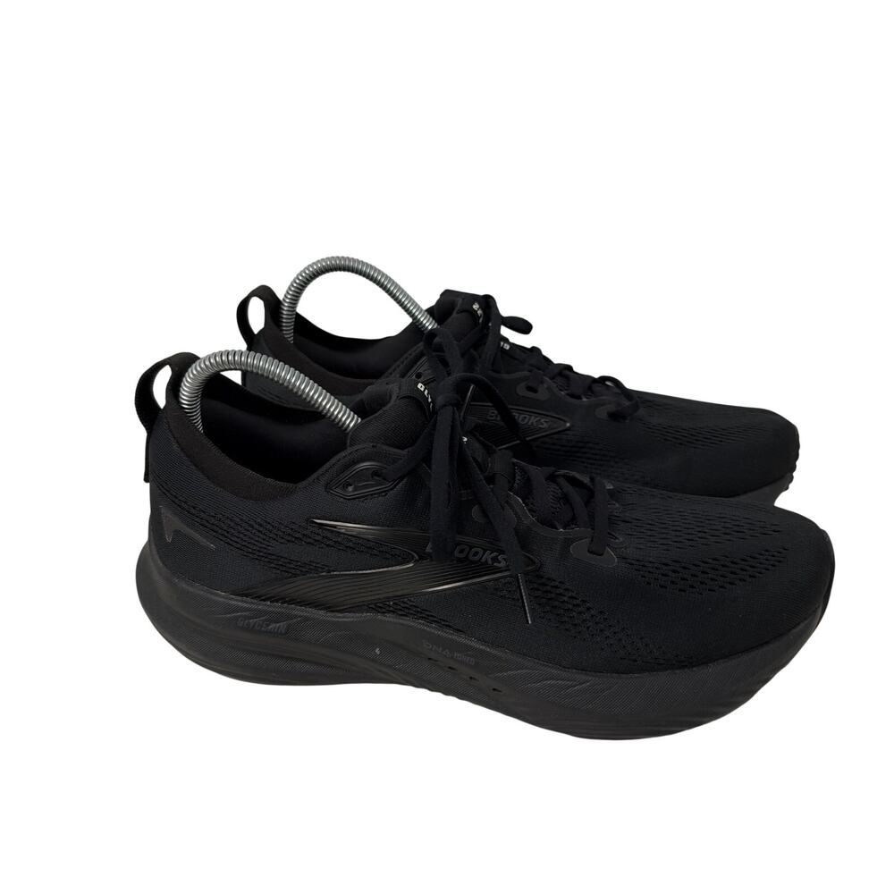 Brooks Glycerin 22 Shoes Mens Size 10.5 2E Wide EE Triple Black Running